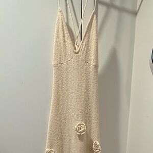 Meshki  Suki Knit Maxi Dress Cream